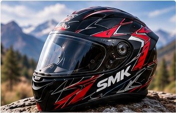 Road and touring motorcycle helmet